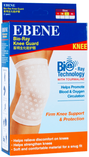 EBENE Bio-Ray Knee Guard with Tourmaline