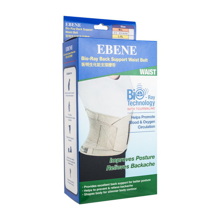BioRay Back Support Waist Belt EBENE Singapore